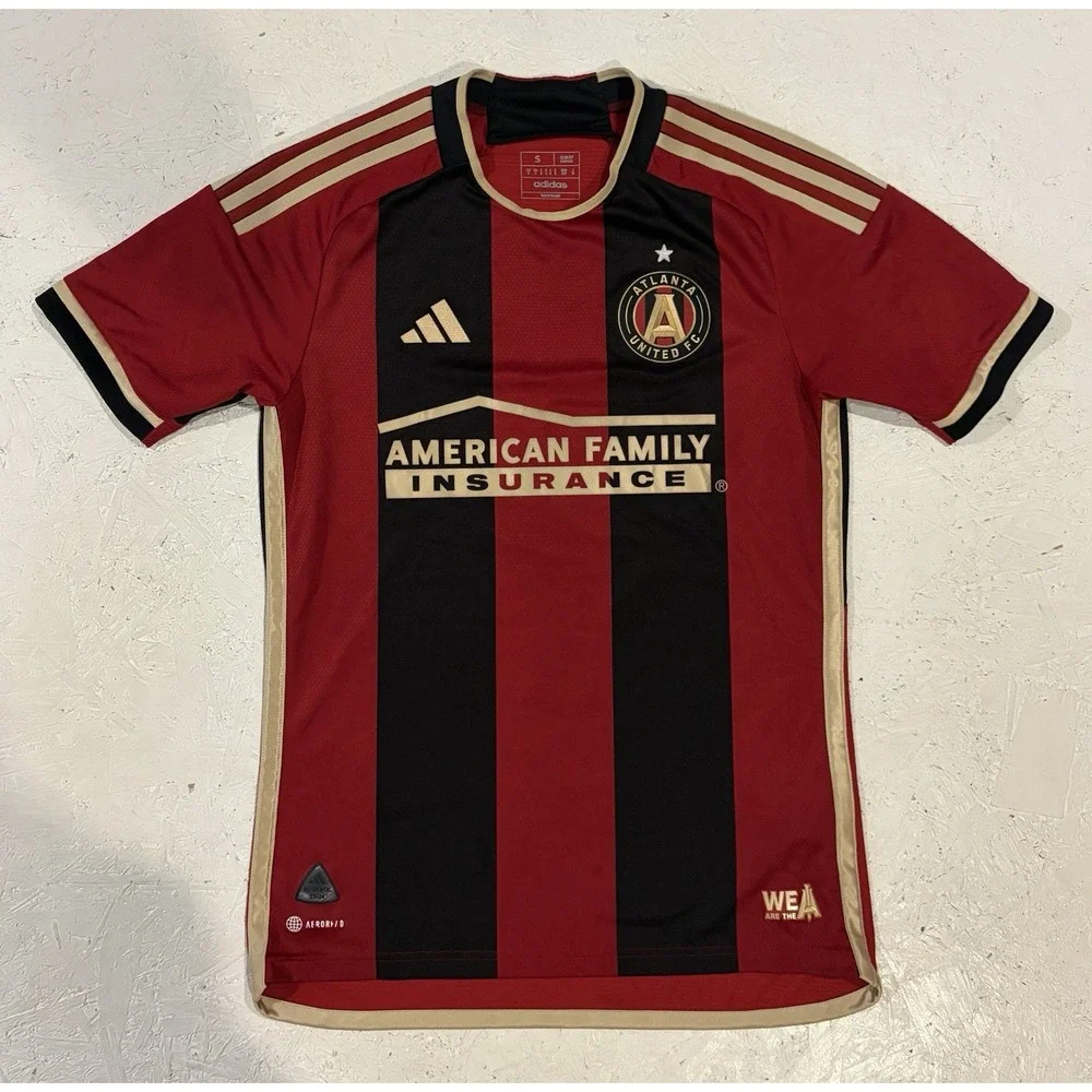 Adidas Atlanta United FC 2023/24 Jersey Mens S Slim Home MLS Soccer IC3001